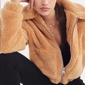 Urban outfitters Teddy Jacket brand new